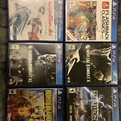 PS4 Game Bundle. $20 For 6