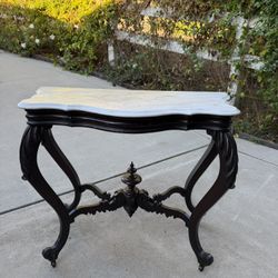 Antique  Marble Top Table