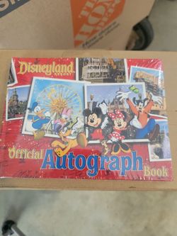 Disney Autograph Book