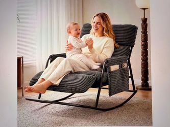 Brand new nursery rocking chair with footrest 450lbs capacity