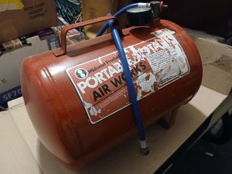 Portable Air Tank With air Fill Nozzle