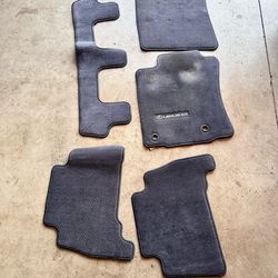 Lexus floor mats