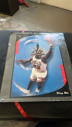 Michael Jordan King Me Poster 16 X 20 in