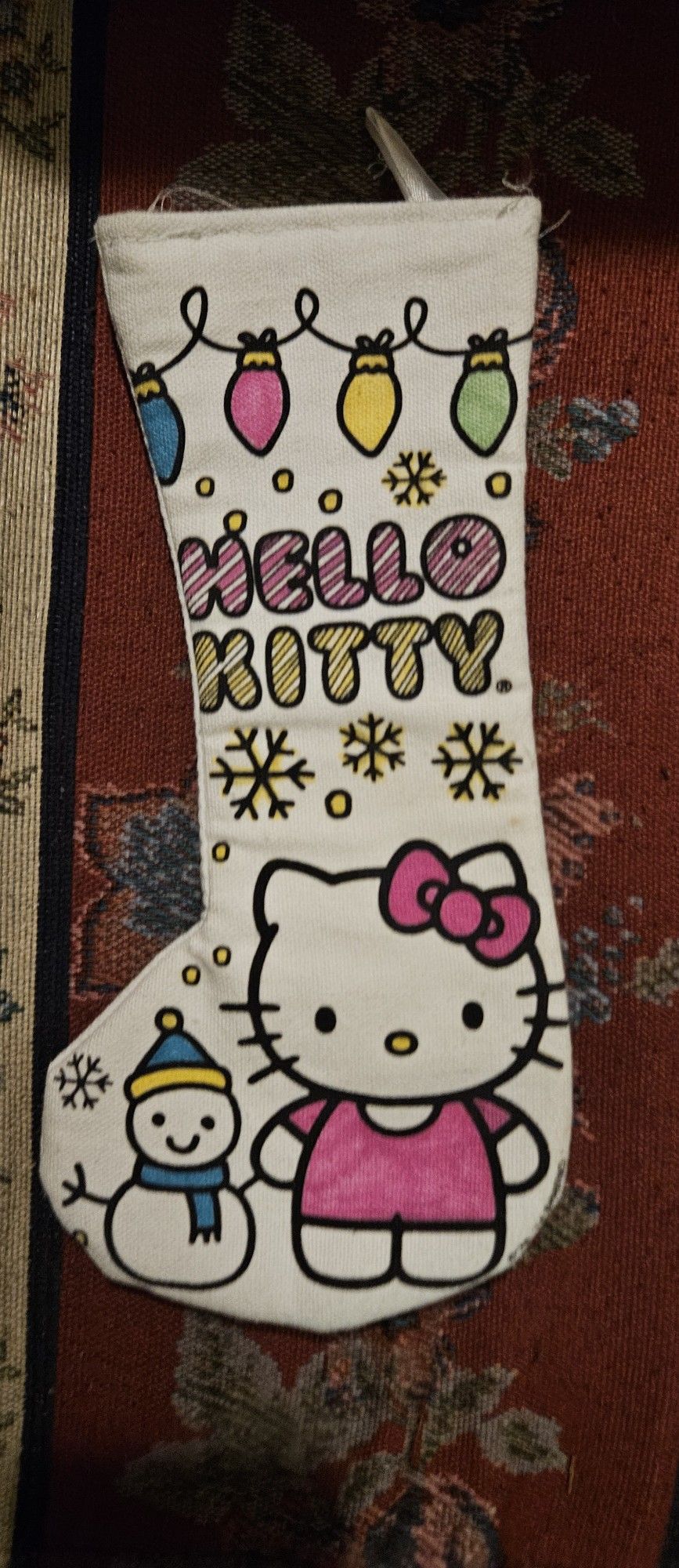 HELLO  KITTY  SANRIO  CHRISTMAS 2014 SMALL SIZE WALL HANGING  DECOR  