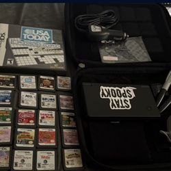 Dsi With 25 Ds Games Plus Charger And Dsi accessories