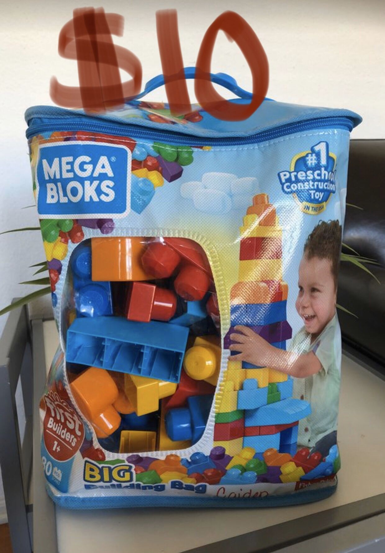 “Mega Bloks” children’s toy blocks
