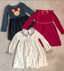Toddler Fall/Holiday Dress Bundle - Size: 4T