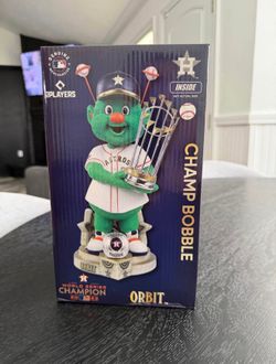Houston Astros Orbit 2022 World Series Champion Bobblehead – Team Store Exclusive