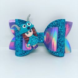 Monster inc hair bow