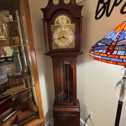 TEMPUS FUGIT Grandfather Floor Clock