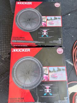 12” subwoofers