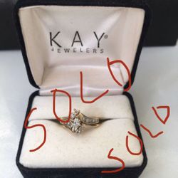 14K Gold Wedding Set (REDUCED)