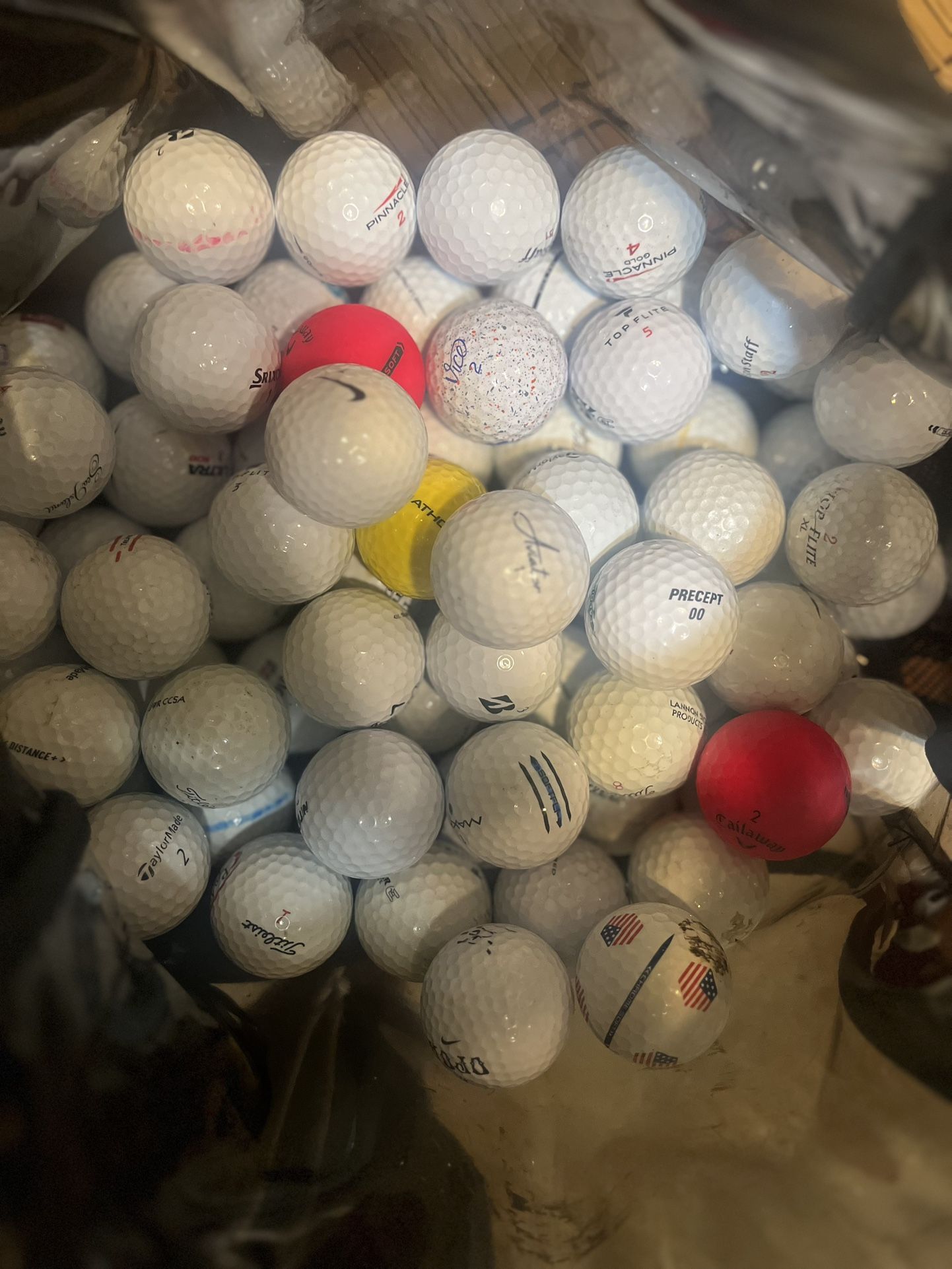 70 Mixed Golf Balls