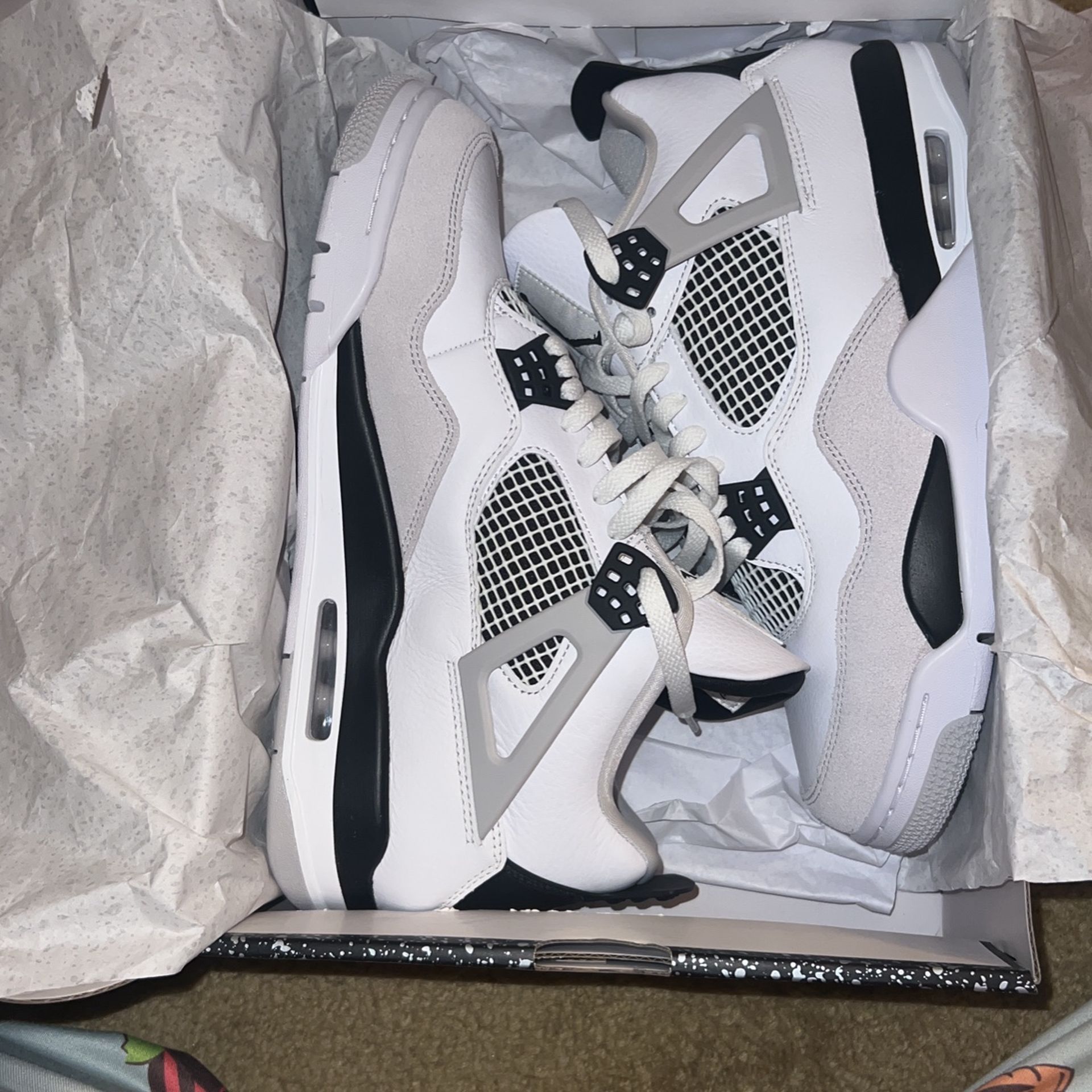 Jordan 4s Military Black