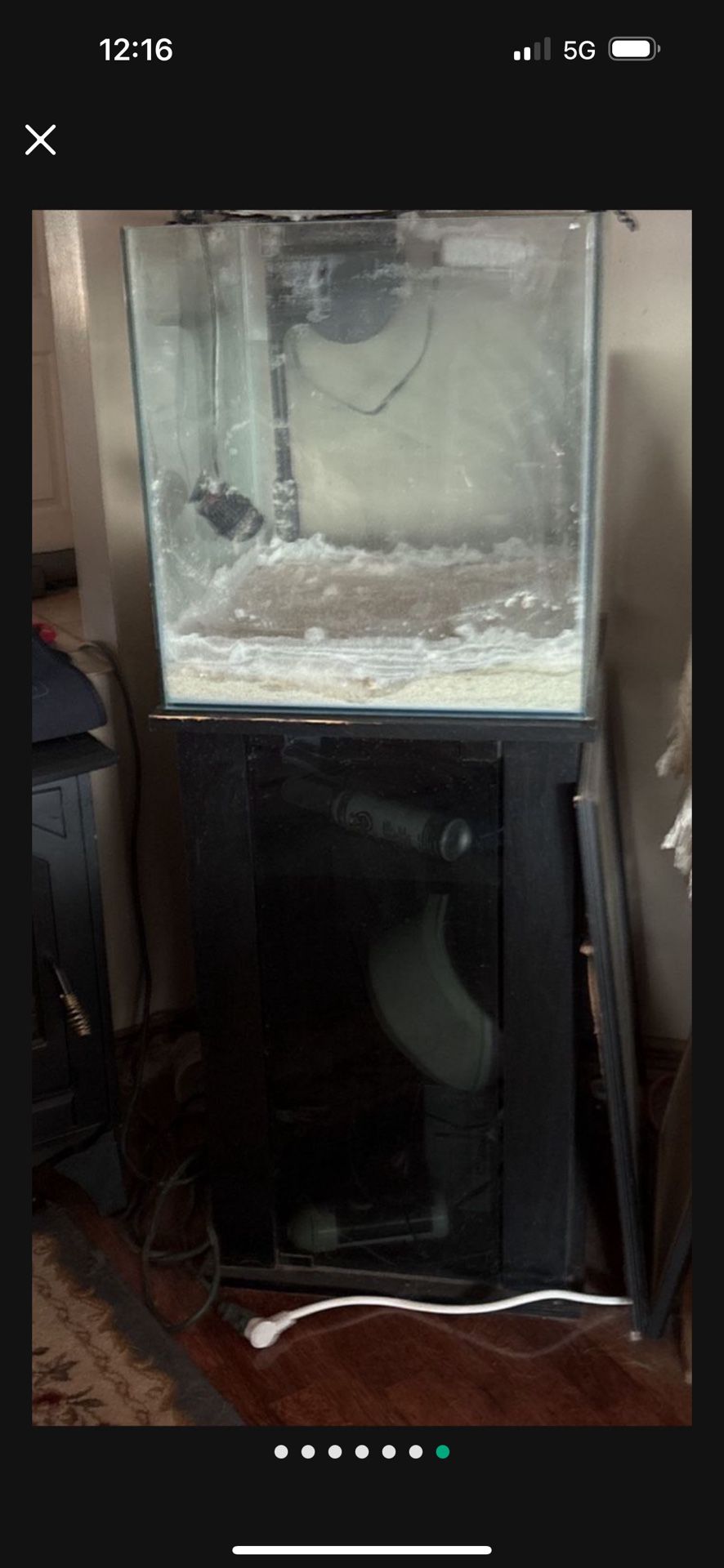 Fish tank stand and All Accessories 