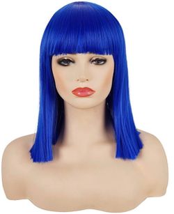 Women’s Halloween Blue Wig