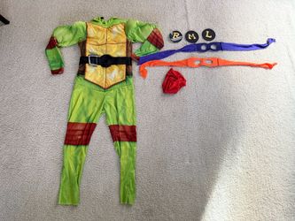 Teenage Mutant Ninja Turtle costume size 8/10
