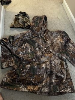Realtree Hoodie W/matching Mask, Size: 2XL