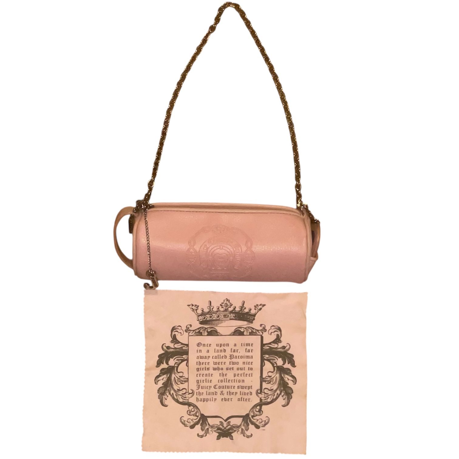 Vintage Juicy Couture Mini Leather Barrel Bag