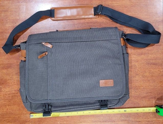 Messenger Bag With Laptop Pouch