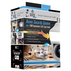 2 - Light Bulb Socket Security Camera with LED