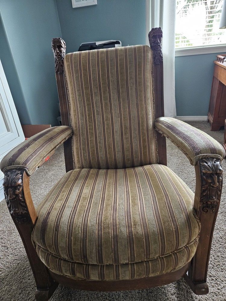 Antique German Rocking Chair
