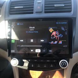 10” Touchscreen  Android 13 Apple CarPlay Car Radio Stereo