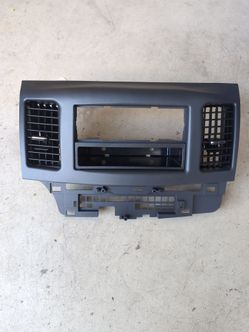 2008–2017 Mitsubishi Lancer and Evo X Aftermarket Radio trim