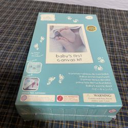 Baby's First Canvas Kit The Little Experience 2 Canvases New Sealed
