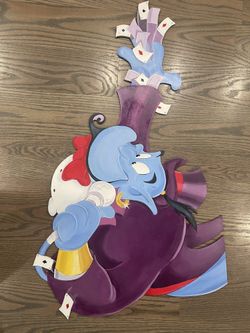 Disney genie wall art