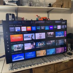 VIZIO 55" Class 4K UHD Quantum SmartCast Smart TV HDR M-Series , has a little bit shadow in the side