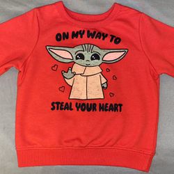 Star Wars(Baby Yoda)Sweatshirt 18m