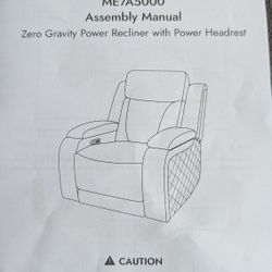 Genuine Leather Power Recliner by Watson & Whitely