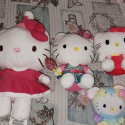 Hello Kitty Plushies 