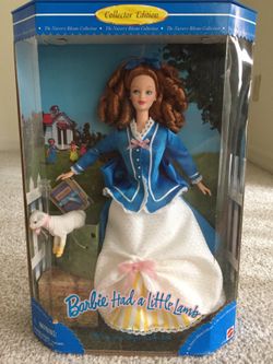 Collector Edition Barbie Had a Little Lamb