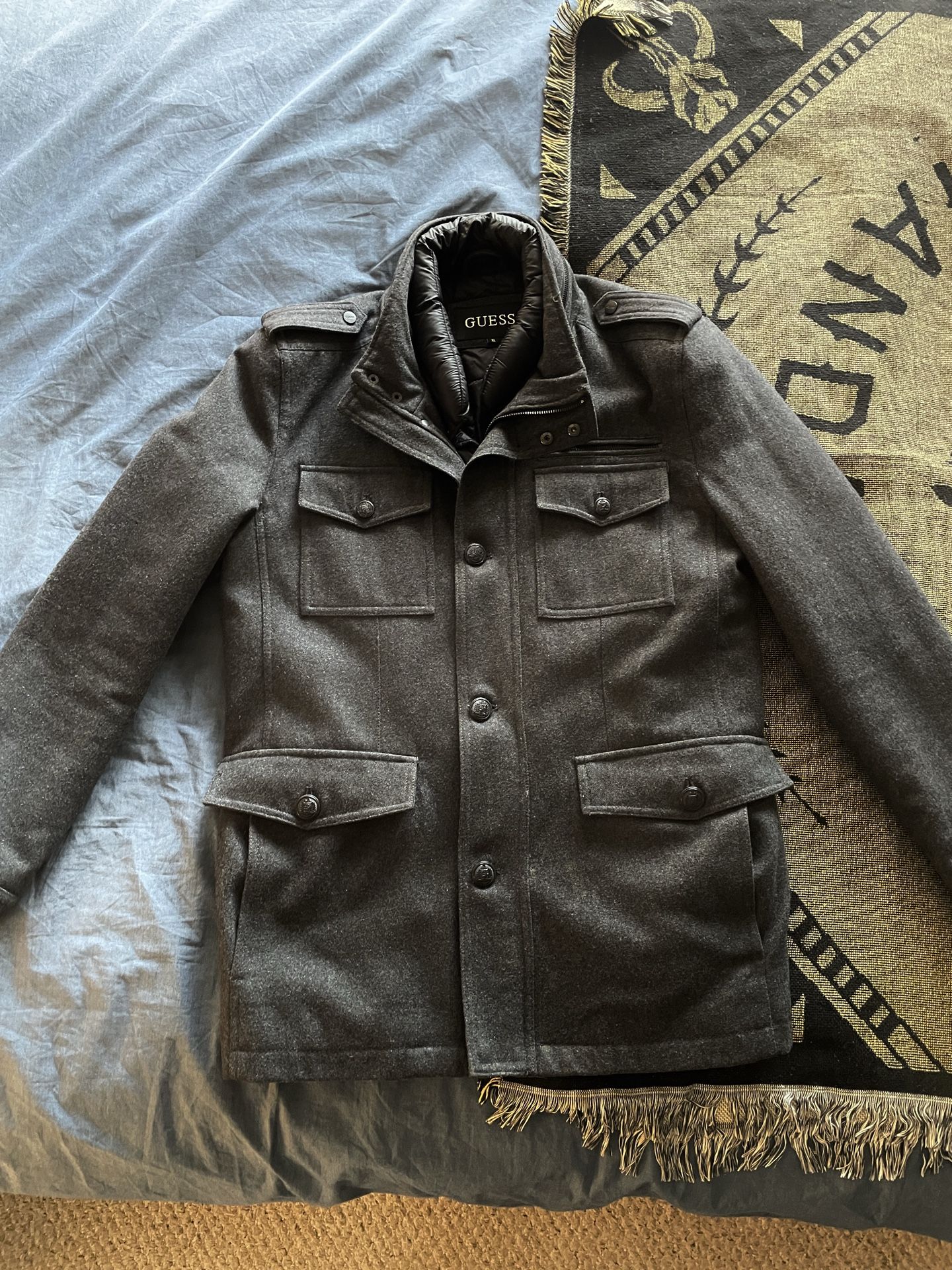 Guess Jacket - Warm jacket, medium gray, XL