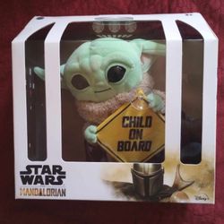 BABY YODA CHILD ON BOARD 