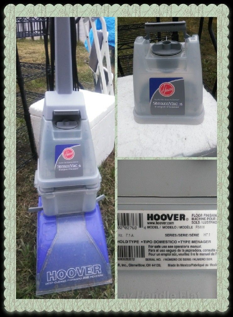Hoover Shampooer Replacement Water /Solution Reservoir Container Top