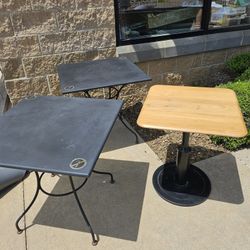 Outdoor Tables - [Used- Starbucks]