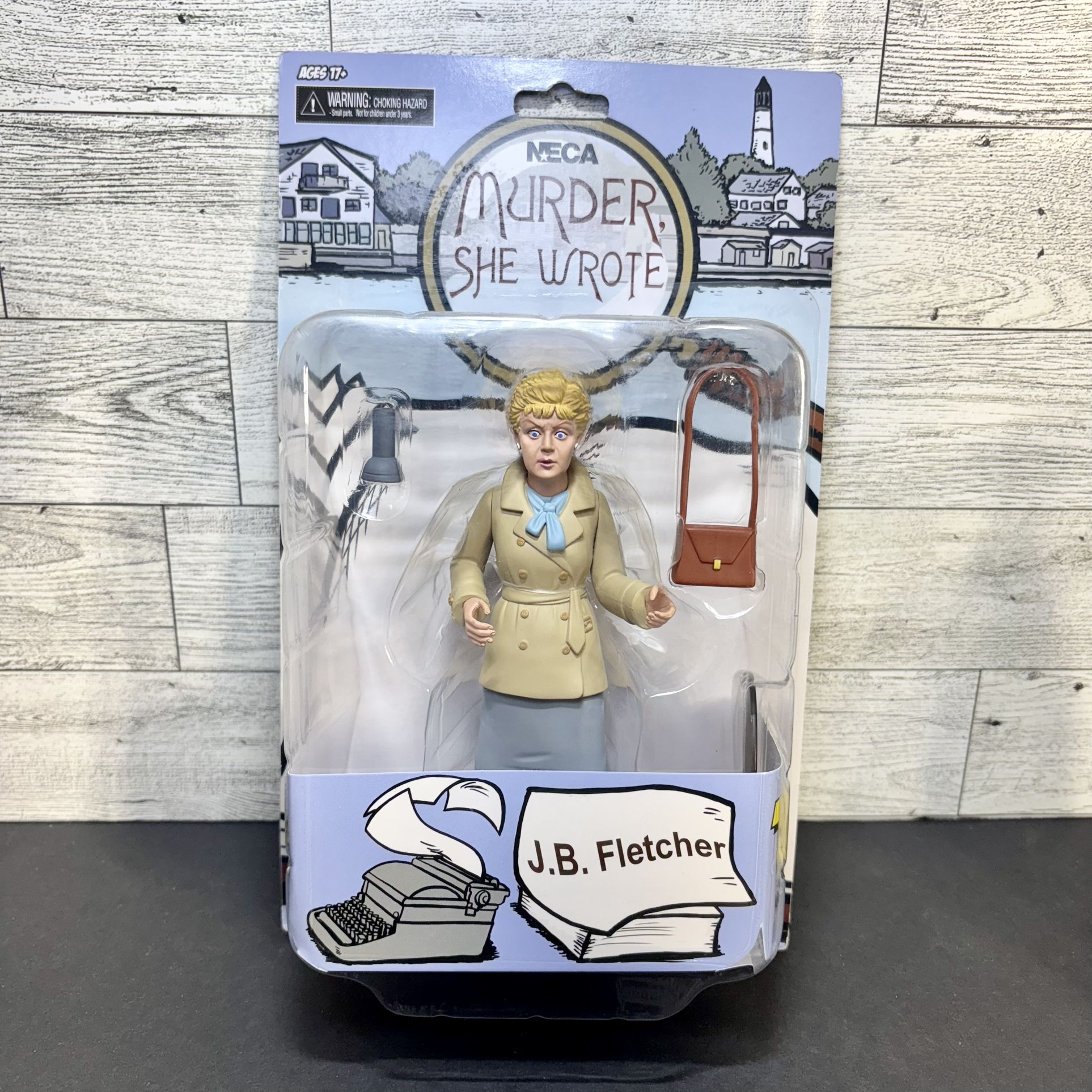 NECA Murder, She Wrote Toony TV Classics Jessica Fletcher RARE Toy NIB