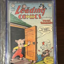 DC Comics- Leading Screen #56- 1952 Golden Age CGC Graded