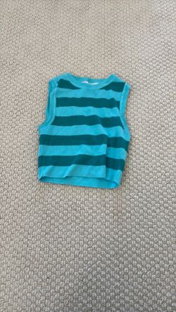 Zara striped top kids size medium