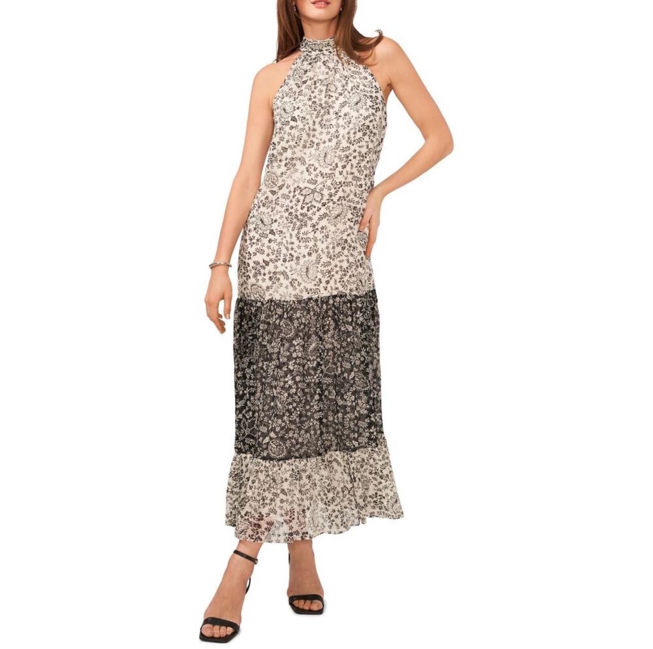 XL Vince Camuto Sleeveless Maxi Dress- CUTE!! Like New!