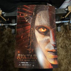 New Avatar Fire And Ash 13 X 19 Promo Poster 
