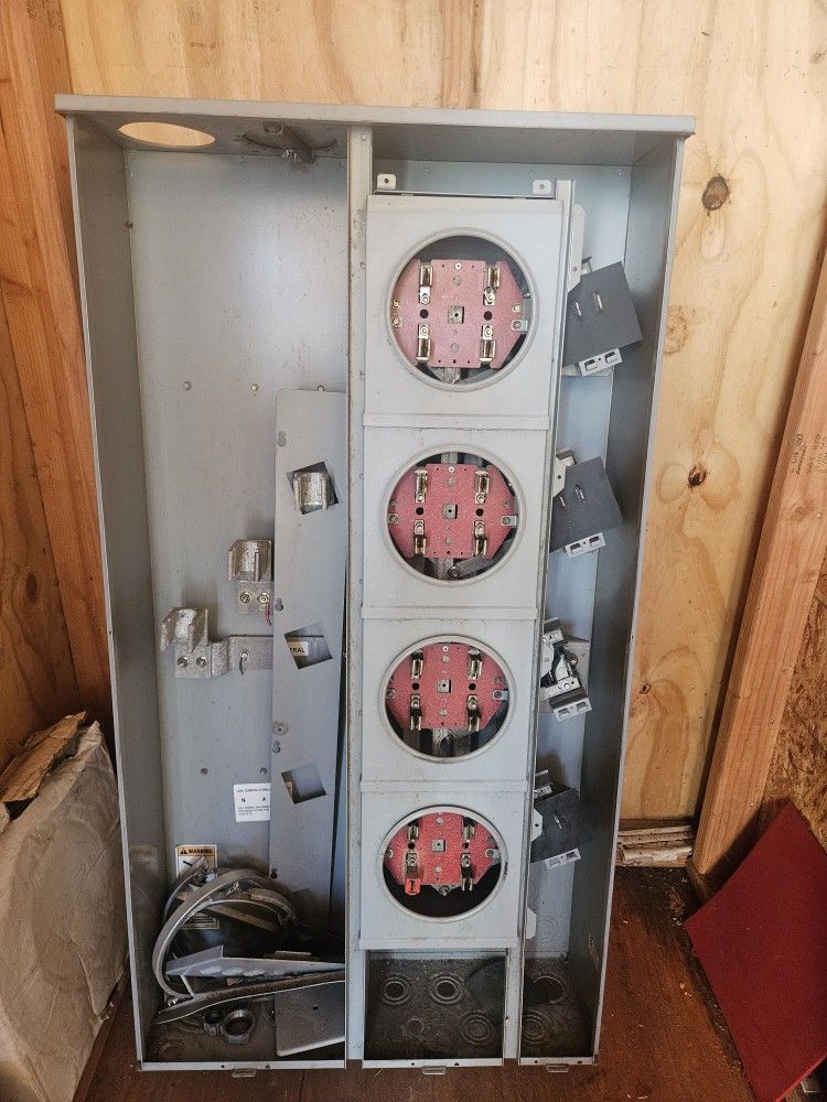 4 Gang Meter Panel