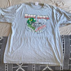 VINTAGE ROSE BOWL SHIRT OHIO STATE OREGON MENS