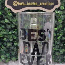 Glass Cup For Father's Day