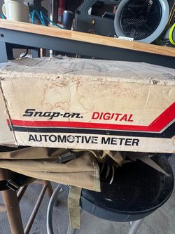 Snap On digital automotive meter