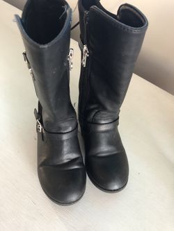 Michael Kors size 10c black boots