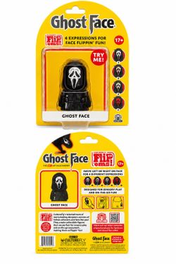 Ghost Face Flip’ems Collectible Figure CultureFly 4 Expressions NEW Sealed Horror